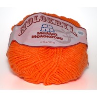 Μολοκρύλ 2323 Πορτοκαλί Φωσφοριζέ, εξαιρετικό ακρυλικό, 125μ/50γρ